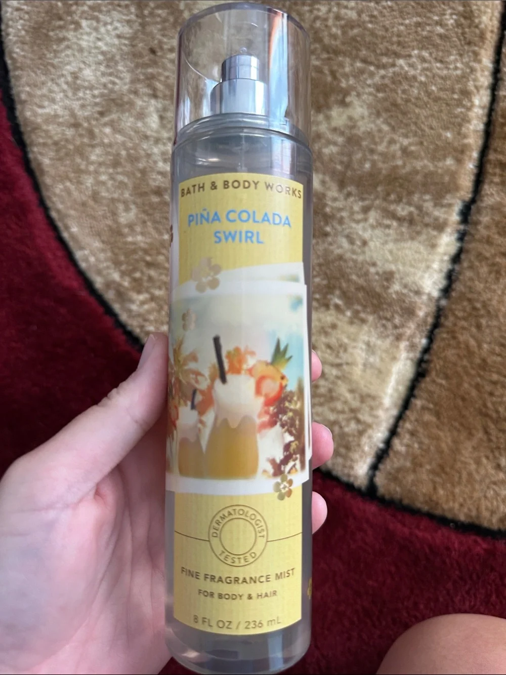 Pina colada swirl fine fragrance mist
